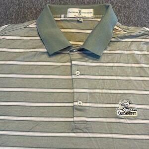 VTG‎ Fairway and Greene Striped Polo Shirt Size XL